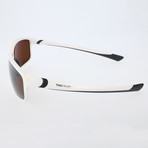 Waltz Sunglasses // White + Black + Highmountain