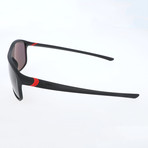 Xylander Sunglasses // Black + Red + Grey