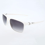 Trucco Sunglasses // White + Pure + Grey