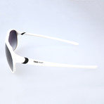 Straub Sunglasses // White + Black + Grey