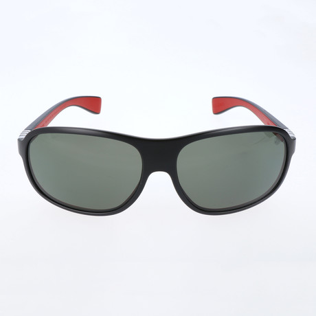 Bohler Sunglasses // Black + Red + Grey