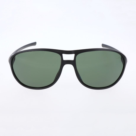 Straub Sunglasses // Black + Pure + Green