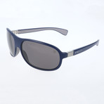 Pascal Sunglasses // Navy Blue + Light Grey + Grey