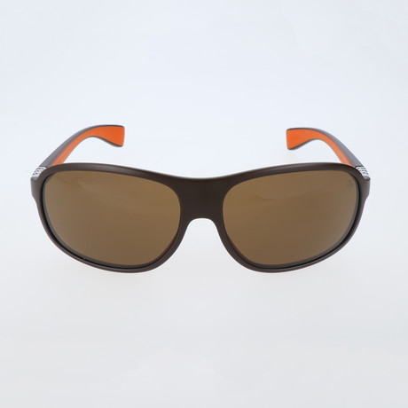 Pascal Sunglasses // Dark Brown + Orange + Brown