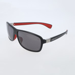 Orlando Sunglasses // Black + Red