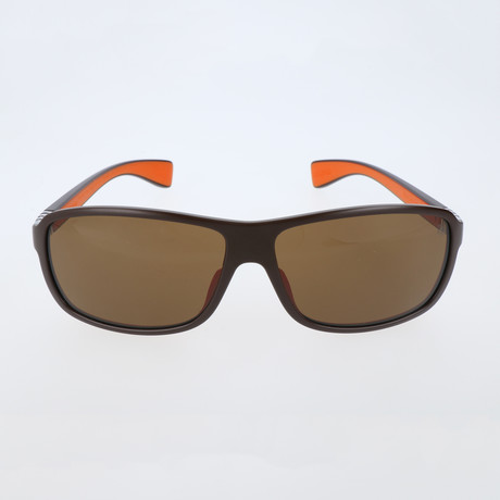 Orlando Sunglasses // Dark Brown + Orange + Brown