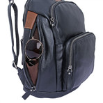 Bonni Leather Backpack // Black