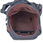 Bonni Leather Backpack // Black