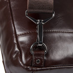Maren Leather Chest Bag // Coffee