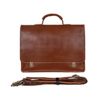 Tarra Leather Bag // Brown