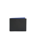 Saffiano Leather Wallet // Indigo