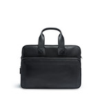 Napa Leather Briefcase // Black