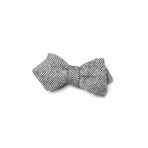Fleming Bow Tie // Grey + White