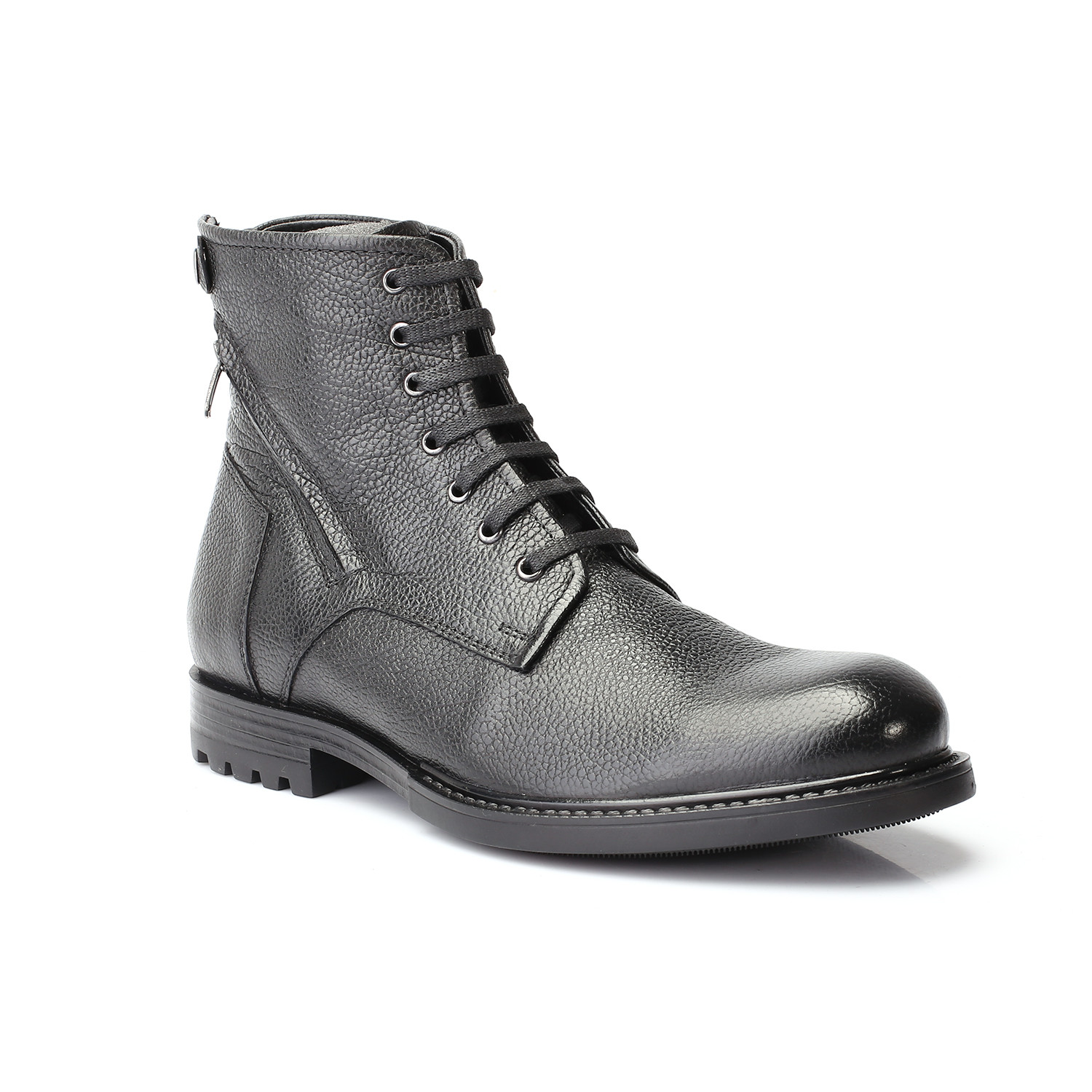Mason Angled Zip Boot // Black (Euro: 43) - Footwear Clearance: Boots ...