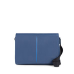 Napa Leather Messenger Bag // Night Blue