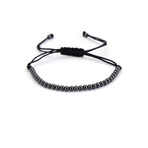 Classic Beaded Bracelet // Black