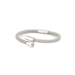 Classic Nail Bracelet // Rhino + Silver (Small)