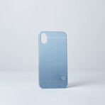 Slim Aluminum Case // Blue (iPhone X)