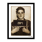 Mugshot // Elvis Presley (12"W x 16"H x 1"D)