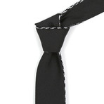 Reversible Tie // Black + White Patterned