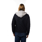 Ricci Hooded Jacket // Navy (XL)