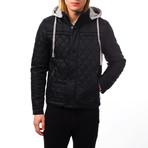 Ricci Hooded Jacket // Black (XL)