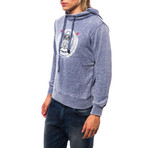 Rizzo Hooded Sweatshirt // Denim (S)