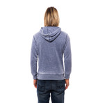 Rizzo Hooded Sweatshirt // Denim (S)