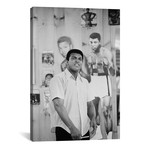 Muhammad Ali Mean Mugging For The Camera (26"W x 18"H x 0.75"D)