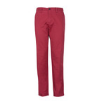 Chino Casual Pant // Red (32WX32L)