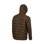 Cascade Hooded Down Jacket // Hickory (M)