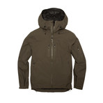 Santiam 3 Layer Jacket // Pine (XL)