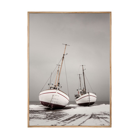 Winter Boats (11.7"W x 16.55"H)