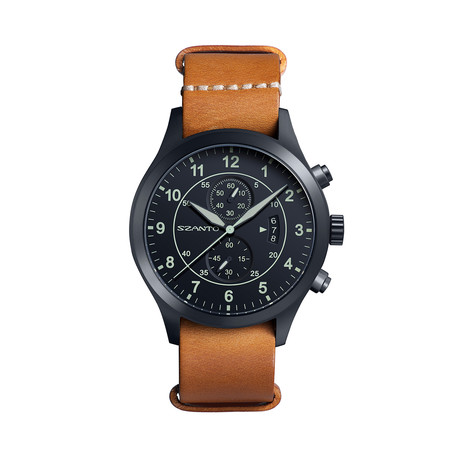 Szanto Military Pilot Nato Chronograph Quartz // SZ 1212