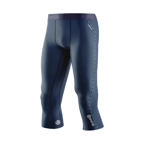 DNAmic Thermal Compression 3/4 Tights // Ash (XS)