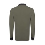 Polo Shirt Long Sleeve // Olive (S)