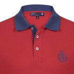 Polo Shirt Long Sleeve // Red (3XL)