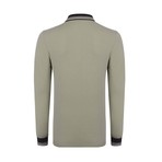 Polo Shirt Long Sleeve // Light Khaki (3XL)
