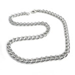 Squared Leash Chain Necklace