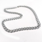 Squared Leash Chain Necklace