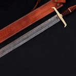 Collectible Damascus Sword // 9219