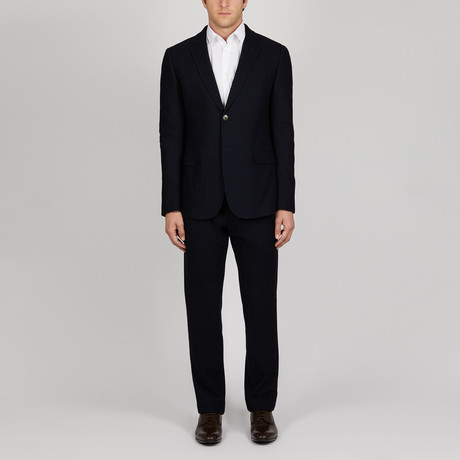 Textured Monaco Suit // Navy (Euro: 48)