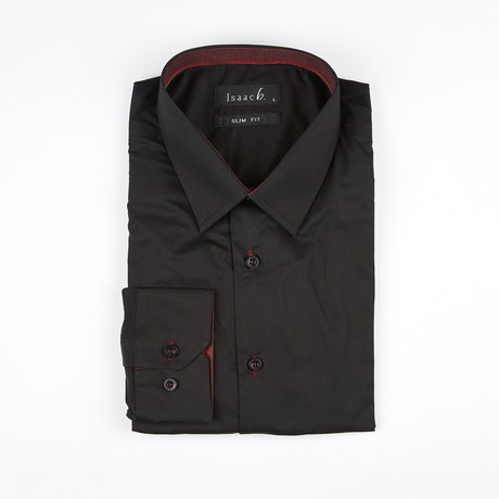 Classic Button-Up Shirt // Black (S)