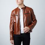 Cheltenham // Rogue Leather Jacket // Camel (2XL)