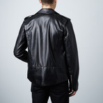 Cheltenham // Perfecto Leather Jacket // Black (L)
