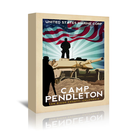 Camp Pendleton (5"W x 7"H x 1"D)