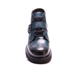Strapped Boot // Dark Blue (Euro: 44)