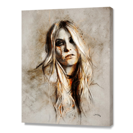 Taylor Momsen (Stretched Canvas // 16"W x 20"H)