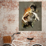 Bruce Lee (Stretched Canvas // 16"W x 20"H)