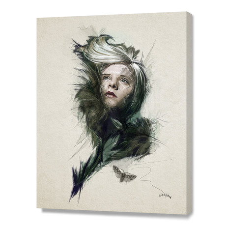 Aurora Aksnes (Stretched Canvas // 16"W x 20"H)